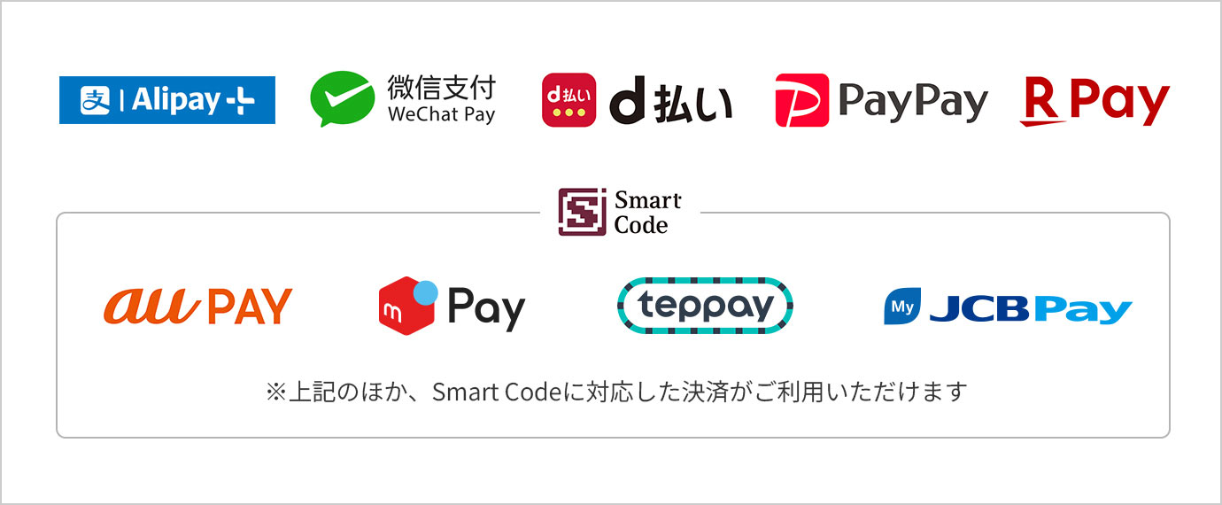 コード支払い