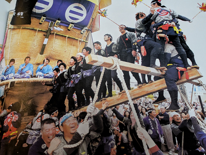 「青柏祭 魚町でか山若衆」／ 青柏祭でか山保存会（石川県七尾市）